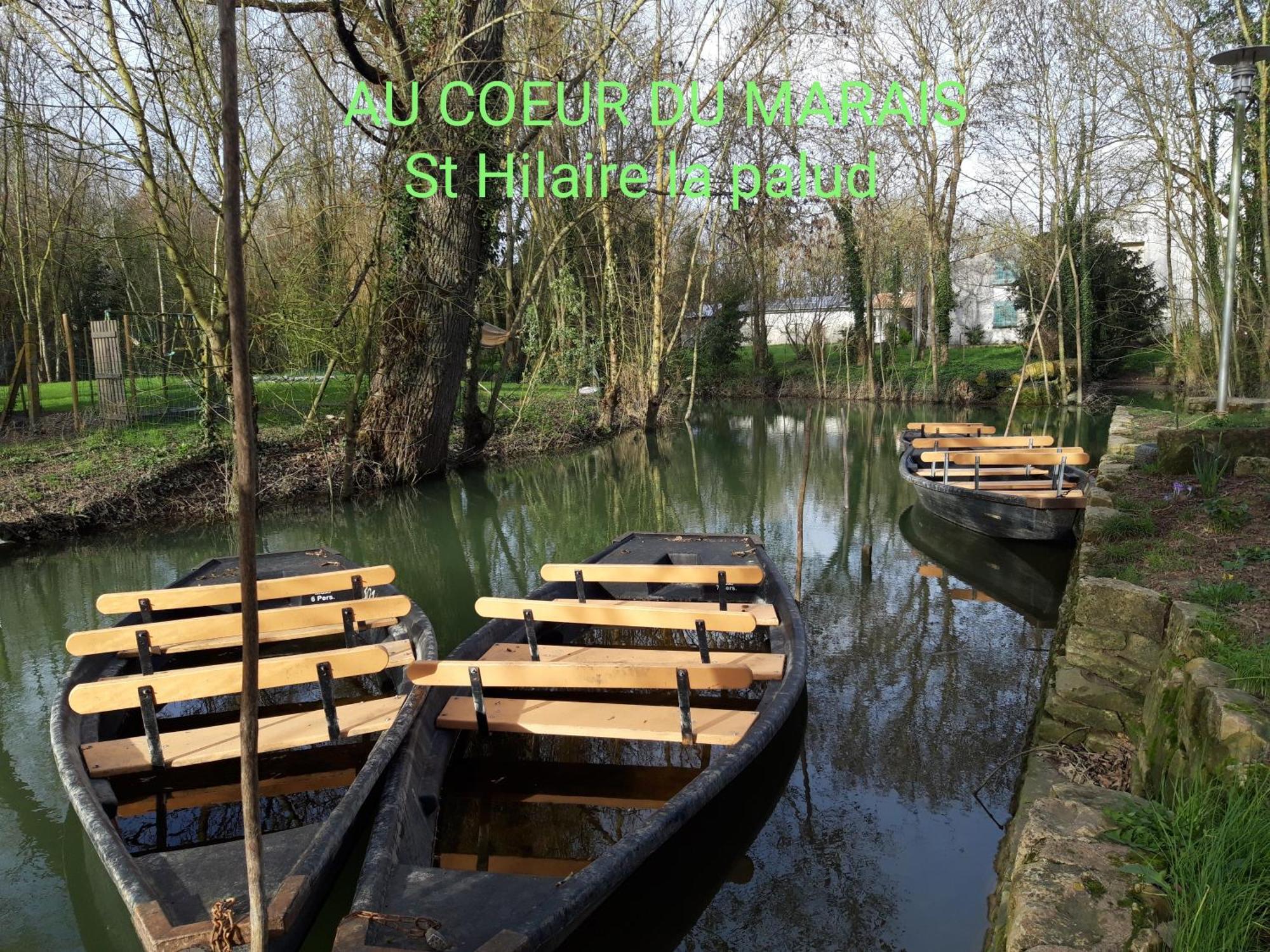 Au Coeur Du Marais Acomodação com café da manhã Saint-Hilaire-la-Palud Exterior foto